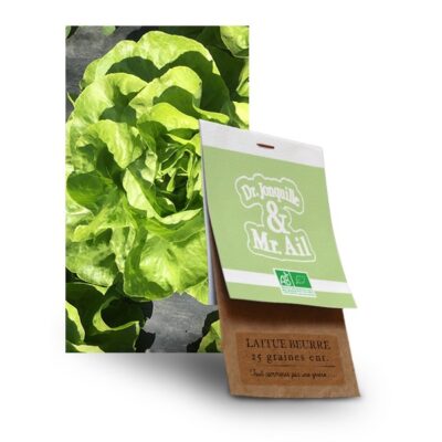 graine de laitue bio - Dr. Jonquille & Mr. Ail