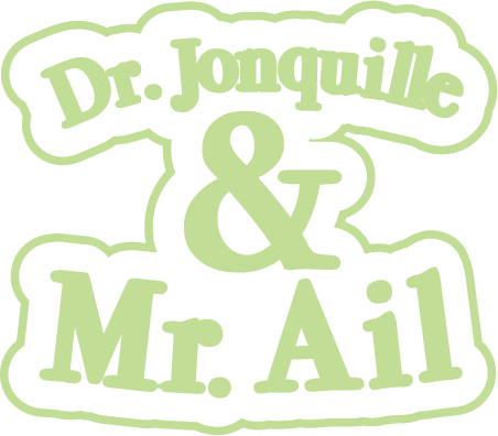 Dr. Jonquille & Mr. Ail - logo