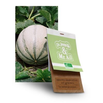 graine de melon charentais bio - Dr. Jonquille & Mr. Ail