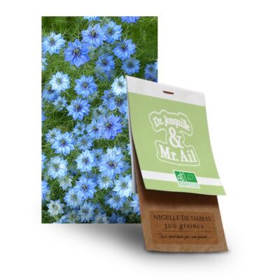graine nigelle de damas bio - Dr. Jonquille & Mr. Ail