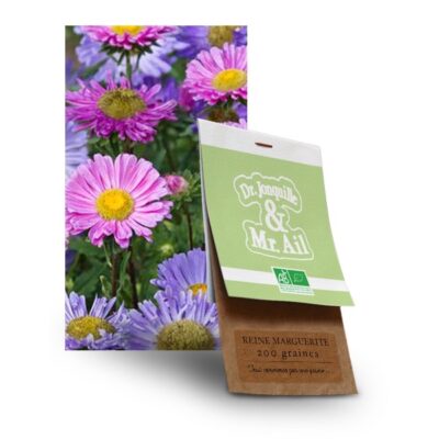 graine de reine marguerite bio - Dr. Jonquille & Mr. Ail
