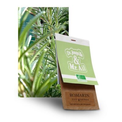 graine de romarin bio - Dr. Jonquille & Mr. Ail