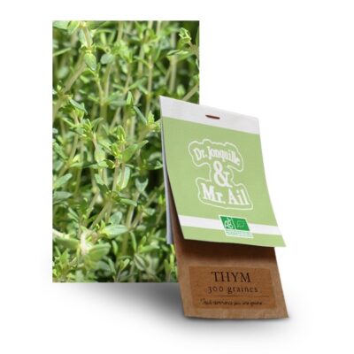 Graine de thym bio - Dr. Jonquille & Mr. Ail
