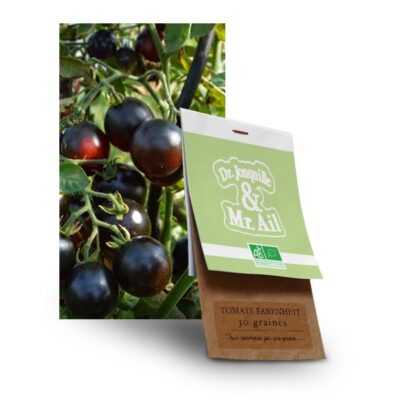 Graine de tomate Fahrenheit Bio - Dr. Jonquille & Mr. Ail
