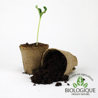 Pots jardinage biodégradables