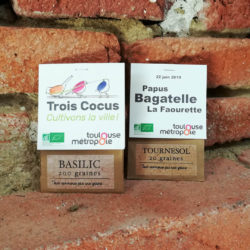 Sachets Graines Personnalisés - Entreprise - Dr. Jonquille & Mr. Ail