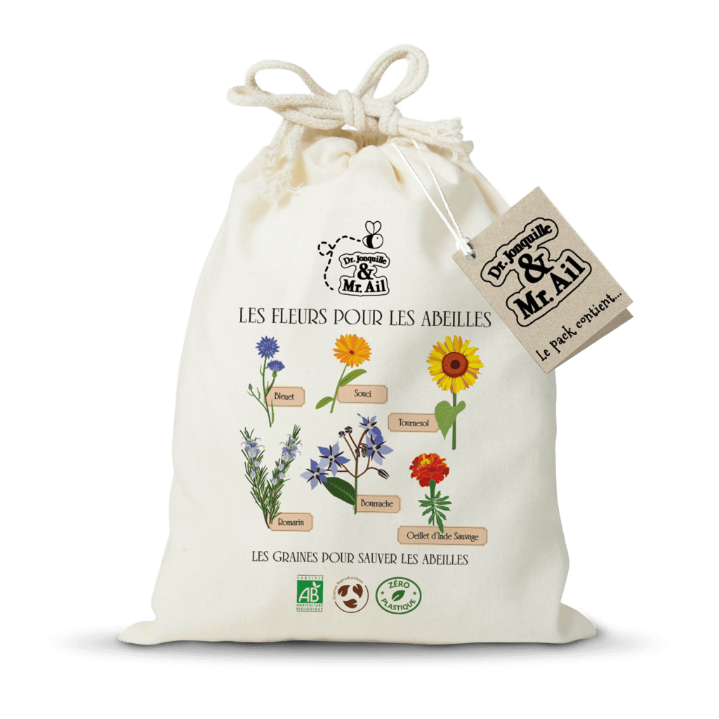 Pack Les fleurs pour les abeilles Kit de jardinage - Les fleurs pour les abeilles