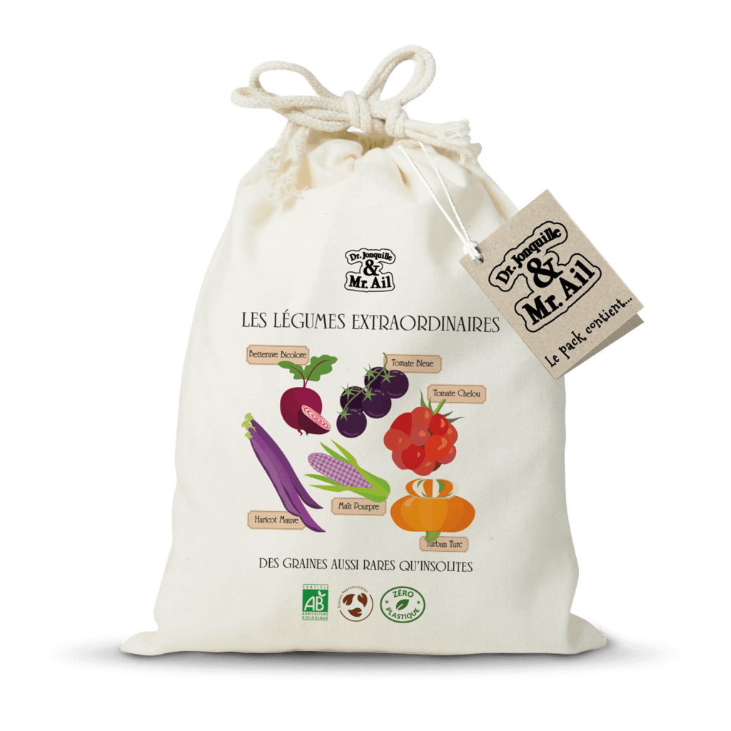 Kit les Légumes extraordinaires Kit de jardinage - Les légumes extraordinaires