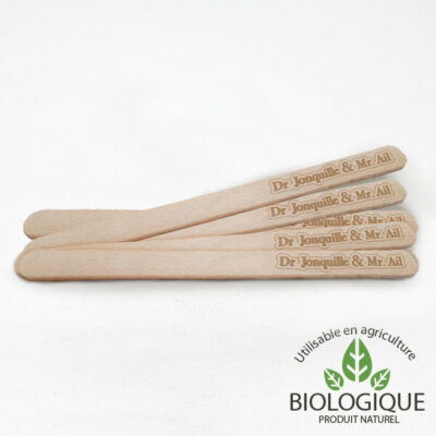 Étiquettes de jardinage - Dr. Jonquille & Mr. Ail