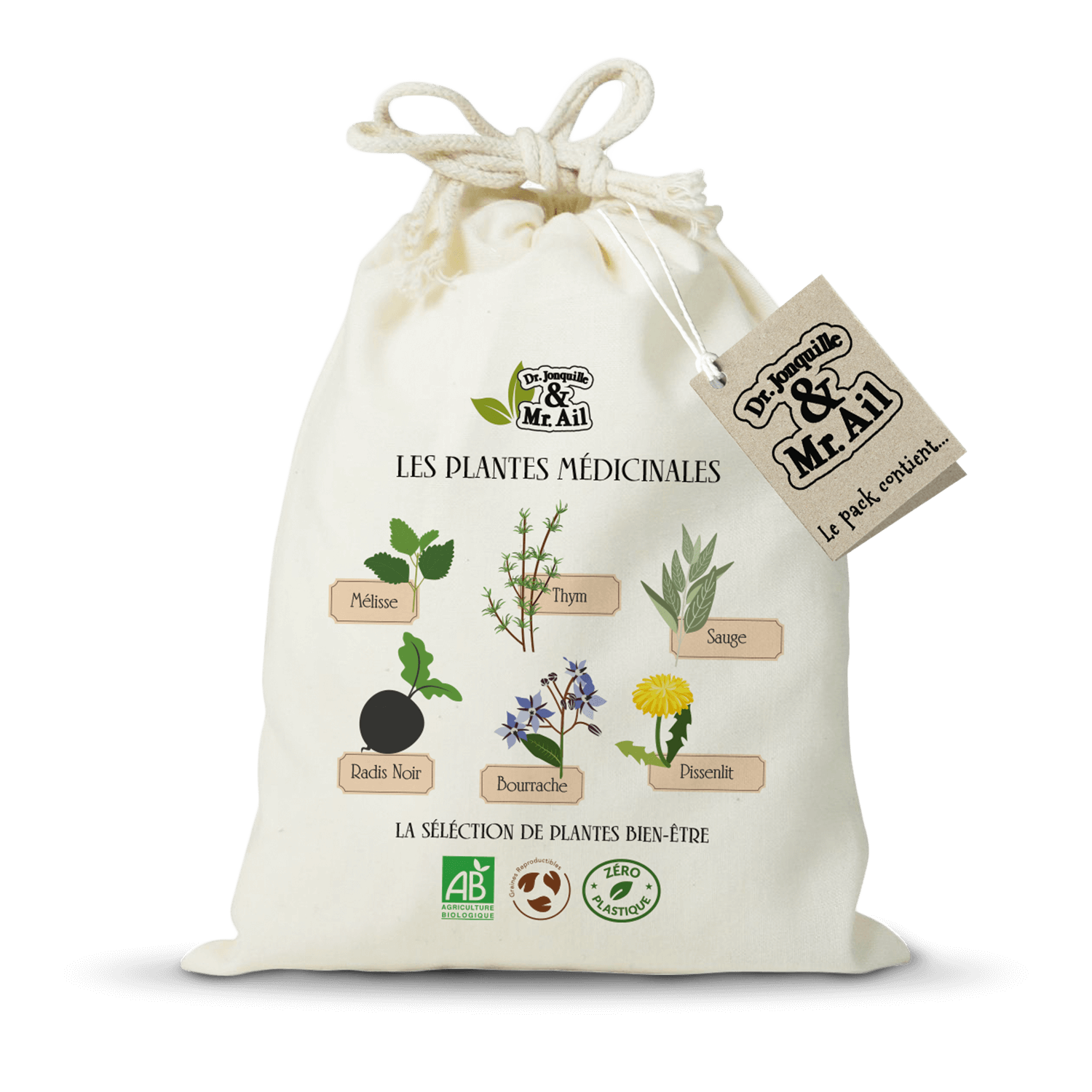 kit-les-plantes-medicinales Kit de jardinage - Les plantes médicinales