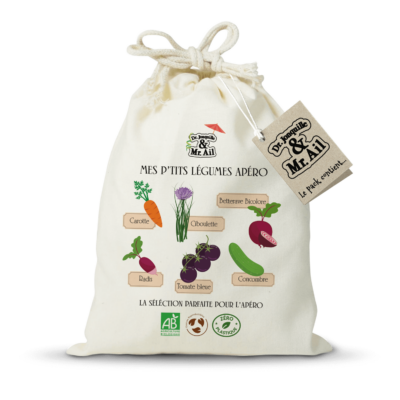 Kit de jardinage - Mes p'tits légumes apéro