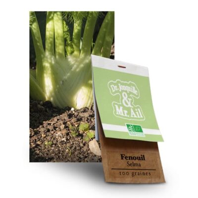 Graines bio Fenouil Selma - Dr. Jonquille & Mr. Ail
