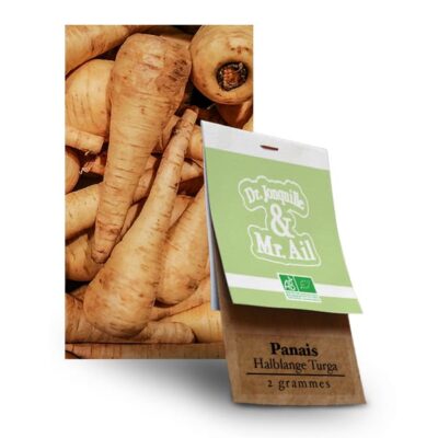 Graines bio et reproductibles panais halblange turga