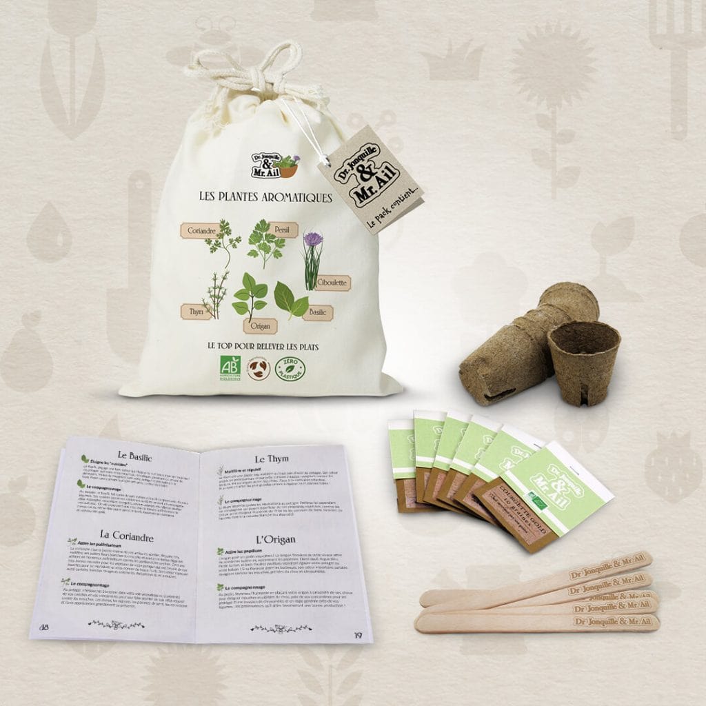Le contenu du kit des plantes aromatiques image-du-contenu-du-kit-les-plantes-aromatiques