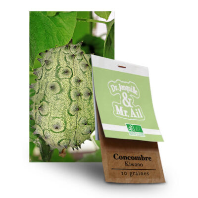 Graines bio et Reproductibles - Concombre Kiwano Cornu d'Afrique