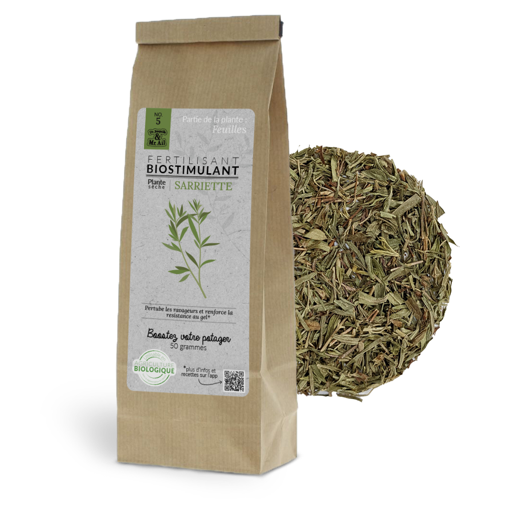 biostimulants-naturels Dr. Jonquille & Mr. Ail - Sarriette biostimulants-naturels Dr. Jonquille & Mr. Ail - Sarriette