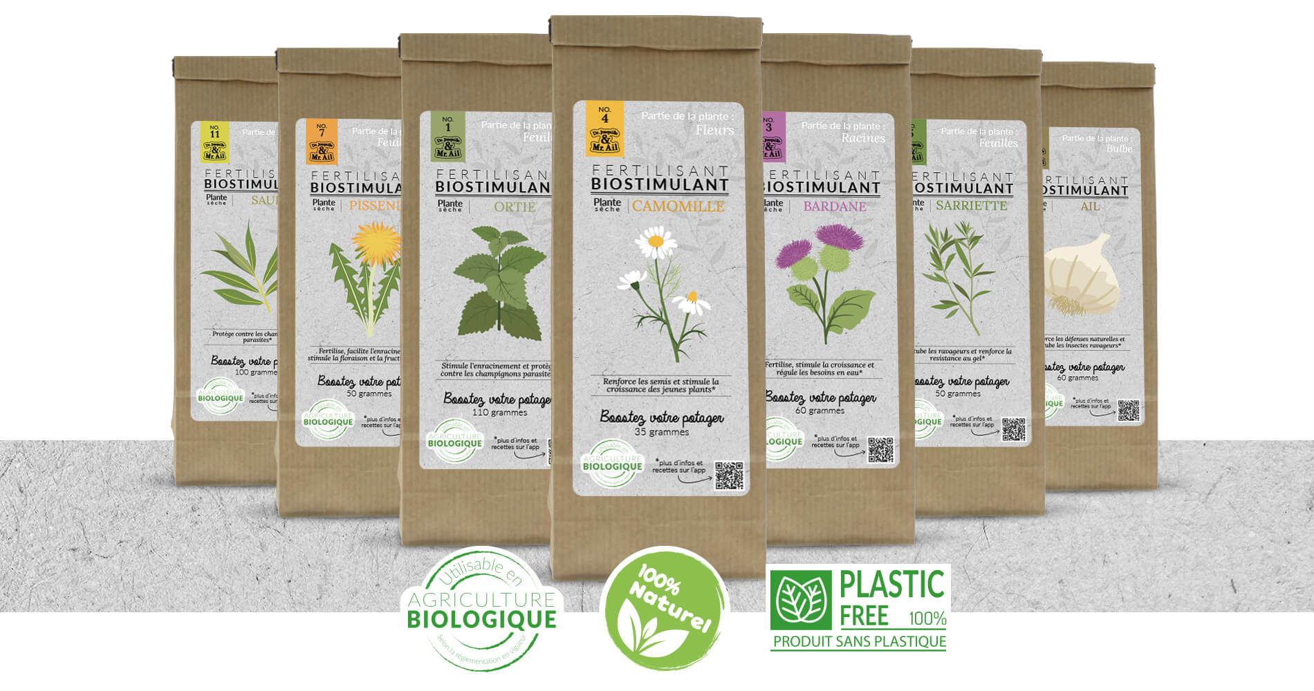 Fertilisants et Biostimulants naturels