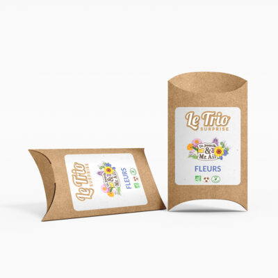 Trio surprise de fleurs - semences bio et reproductibles