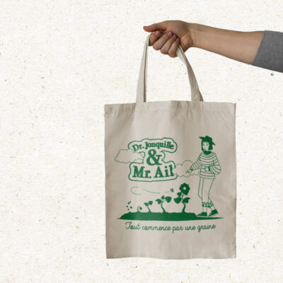 tote-bag-dr-jonquille-&-Mr-Ail